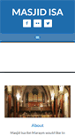 Mobile Screenshot of masjidisa.com